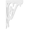 Ekena Millwork Bordeaux Architectural Grade PVC Bracket, 5/8"W X 6"D X 10"H BKTP01X06X10BO - alternate 2